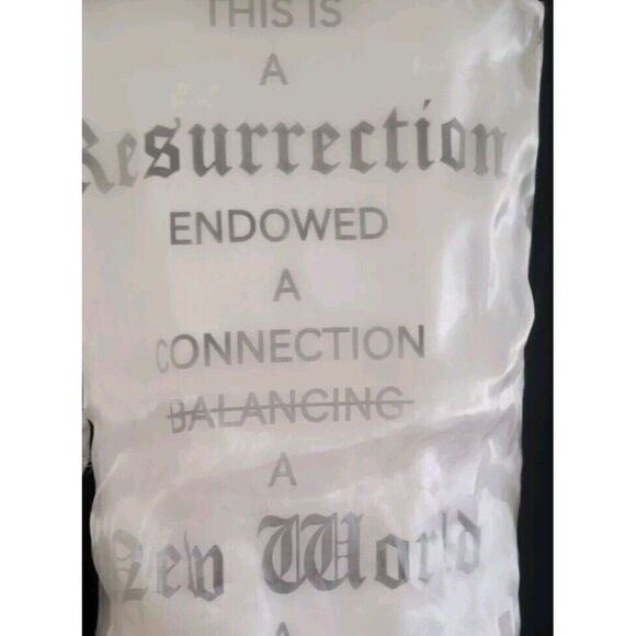 Danke Schon Oversized Graphic T-shirt white Short sleeve Men's Size XL - Picture 5 of 8